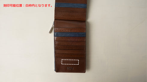 ゴート 二つ折れ長財布