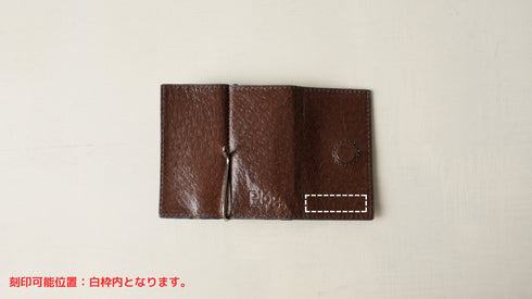 ゴート 札バサミ付ファスナー小銭入れ