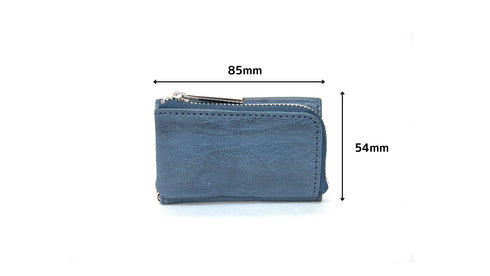 ゴート 札バサミ付ファスナー小銭入れ