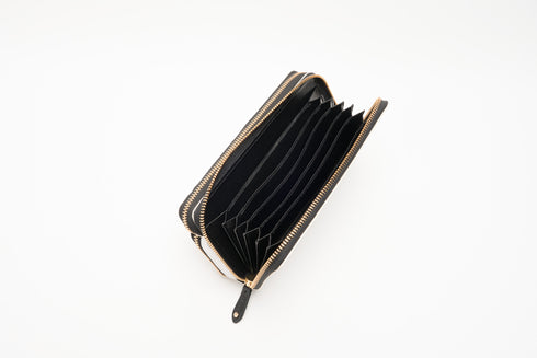 リーフ 3Wayファスナー付長財布