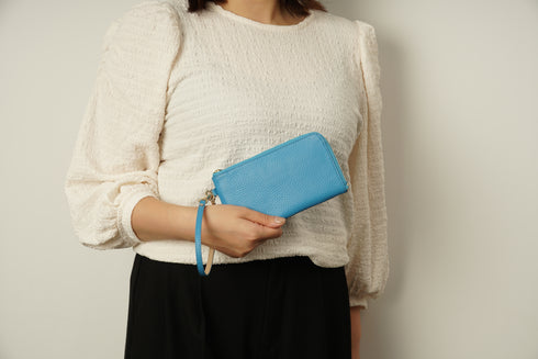 シュリンク ストラップ付長財布