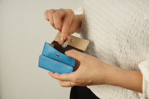 シュリンク 三つ折れミニ財布