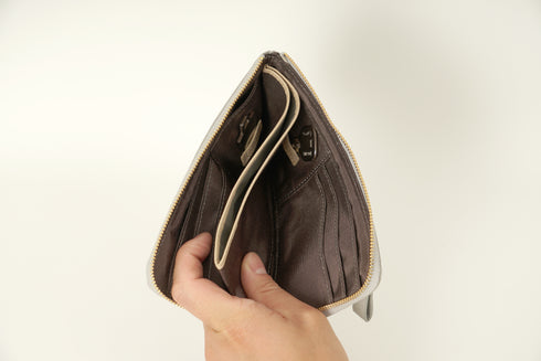 シュリンク ストラップ付長財布