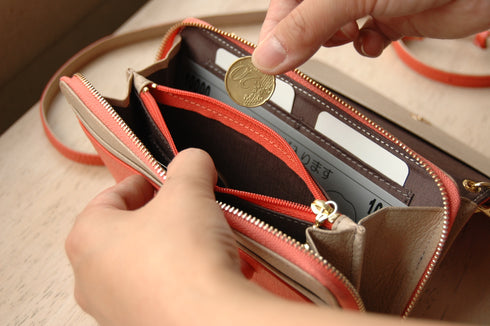 シュリンク お財布ポシェット