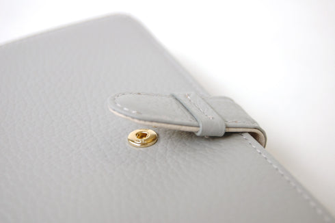 シュリンク ファスナー付二つ折れ長財布