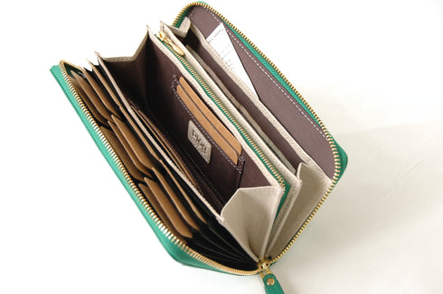 シュリンク ファスナー付長財布