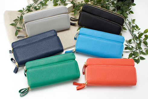 シュリンク 3Wayファスナー付長財布